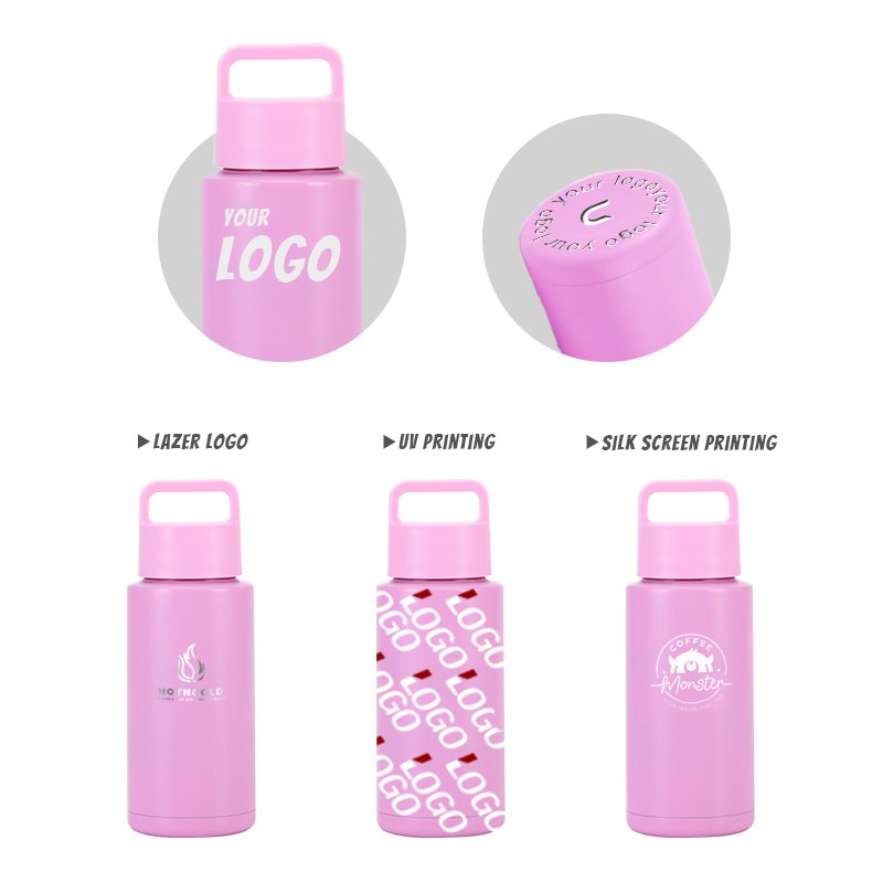 New Large Capacity 1L Portable Wide Mouth Stainless Steel Sports Vacuum Flask Water Bottle Insulated Water Bottle With Handle