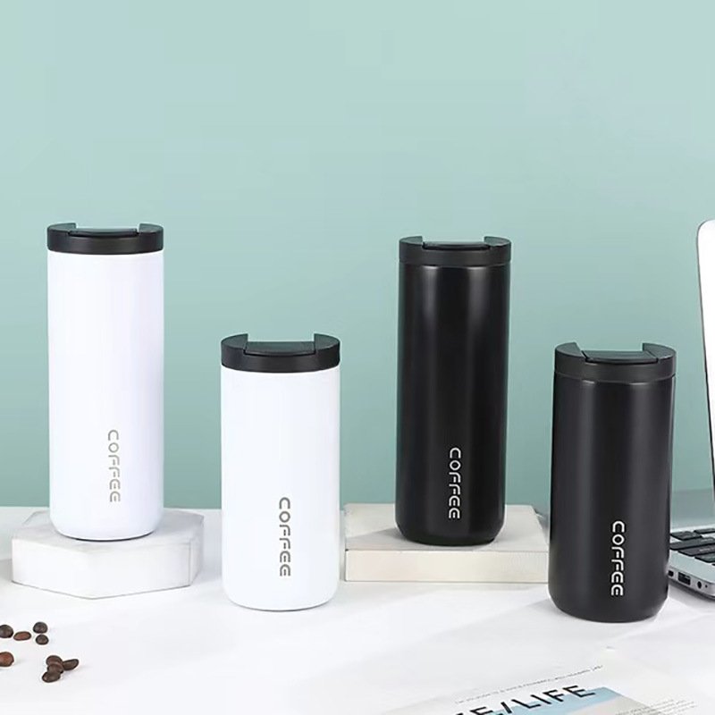 Eco Friendly 6-12 Hours Rice HuskMugs Japanese Style Porcelain Mug Set Straight Coffee Tumbler