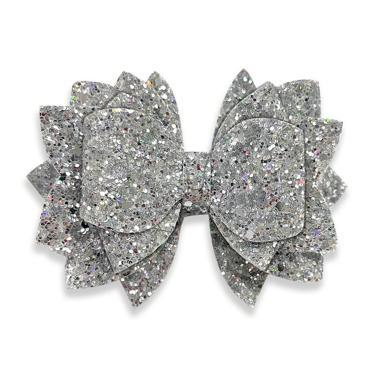 Custom Color Glitter Bow Water Bottle Accessories Bowknot Silicone Sleeve Rubber Cover Sleeve Tumbler Silicone Boots