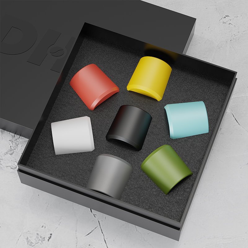 DHPO Simple Style Ceramic Cappuccino Latte Teacups Cute High Standard 230ml Coffee Tea Mug Espresso Cups Ceramic 7 colors