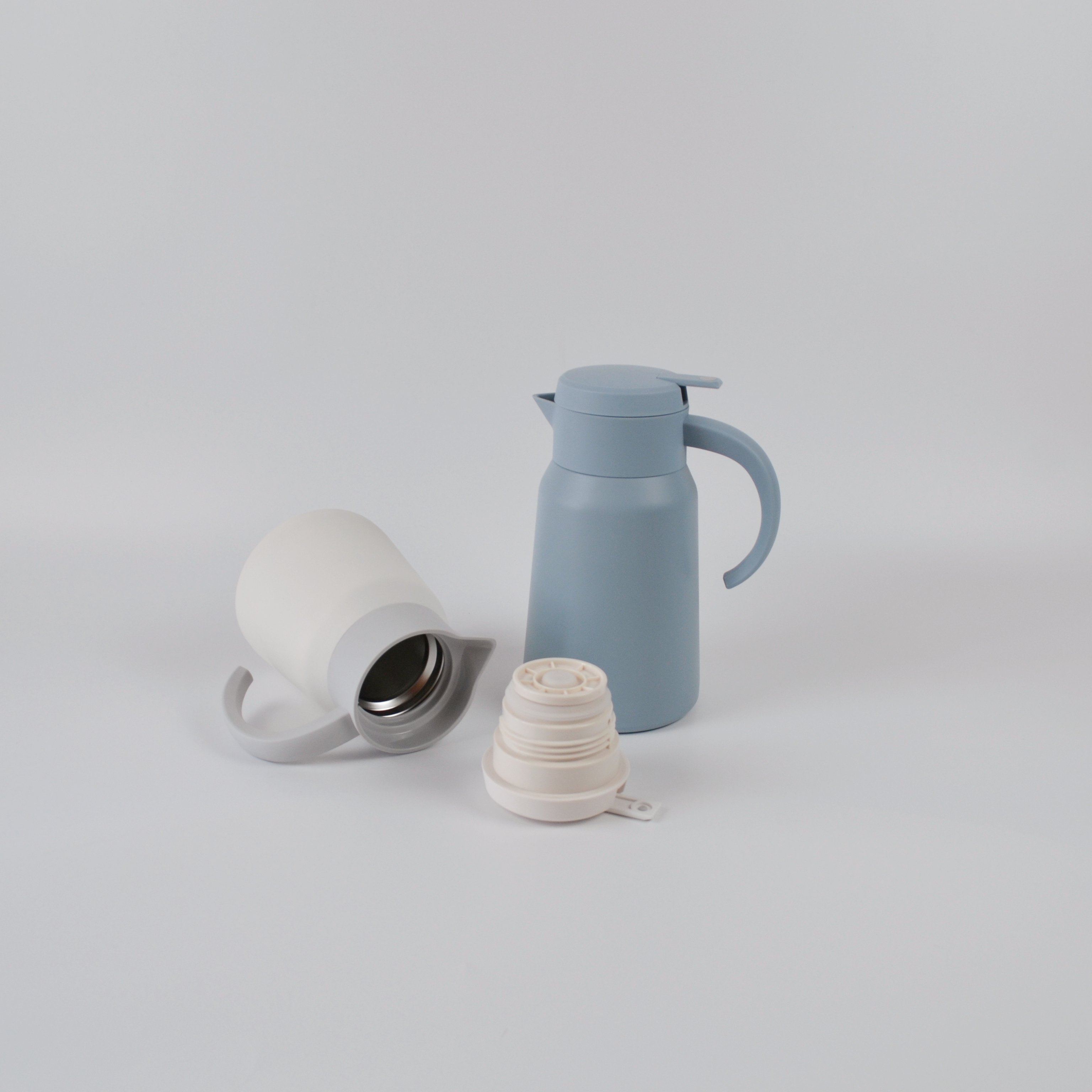 Custom logo personalized Stainless steel double wall vacuum pot coffee flask thermo water jug