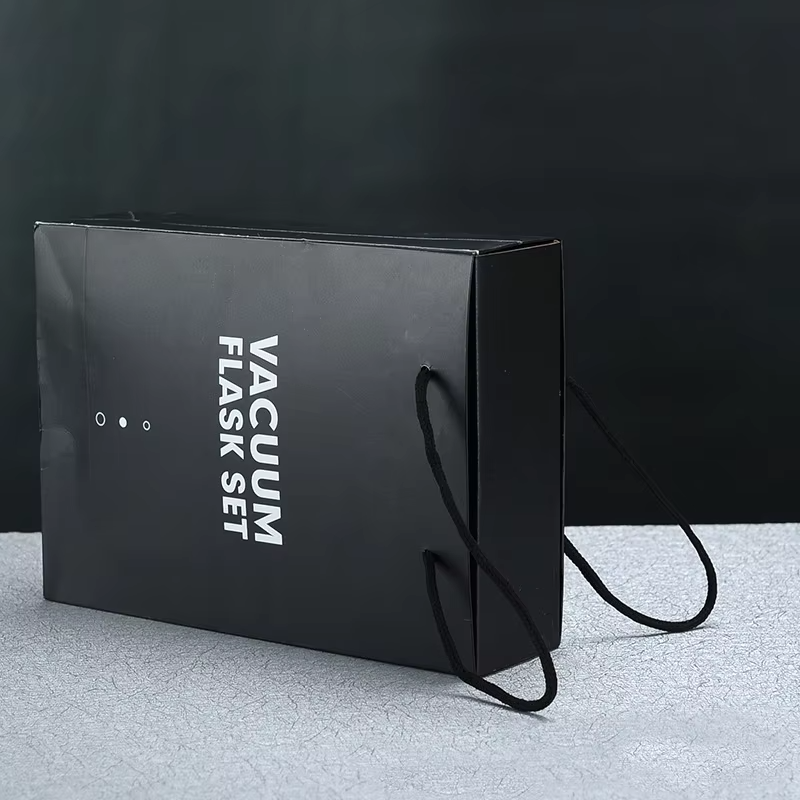 Hot sale Business Gift 500ml 304 Stainless Steel Thermos Coffee Tumbler Water Bottle Cup Vacuum Flask Set with 2 Cups
