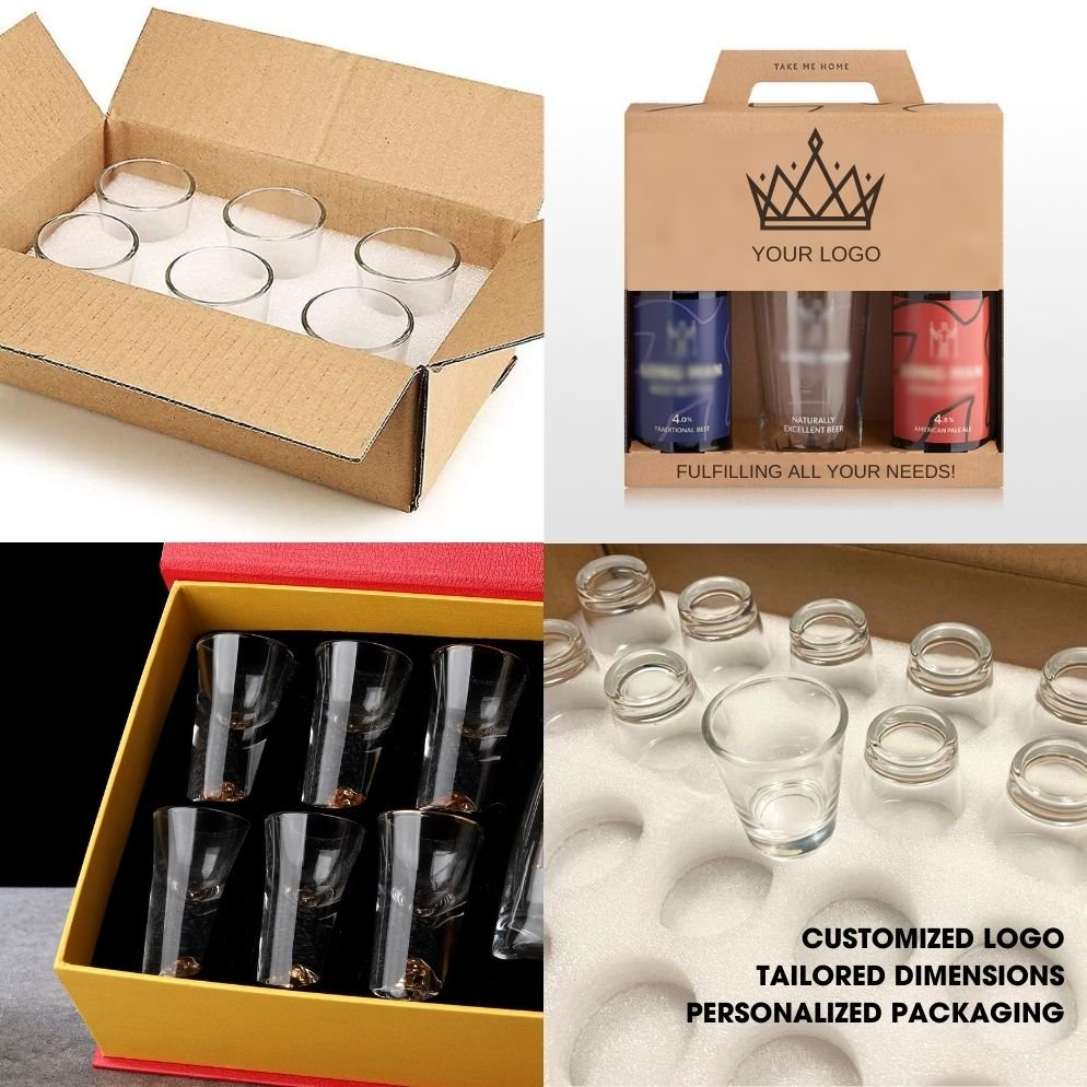 Wholesale Pilsner Can Shape Custom Logo Beer Glasses with Handle for Men Bar Pint Glassware Classic Gifts Cups Mugs 300ml 16oz