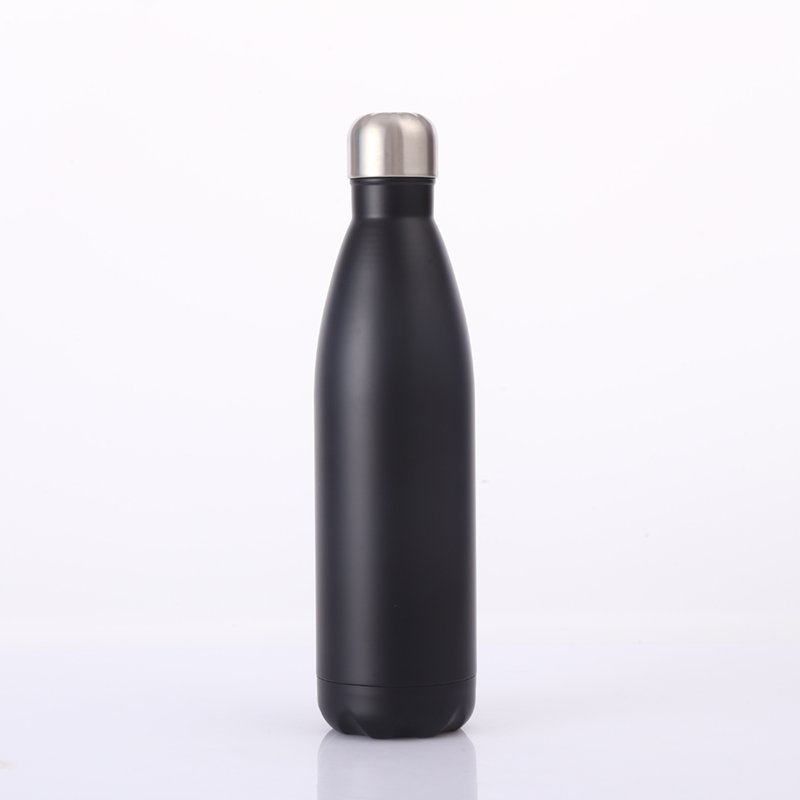 17OZ 750 ML Double Wall Stainless Steel Thermos Water Bottle Cola Shape Vacuum Insulated Water Bottle for Sports