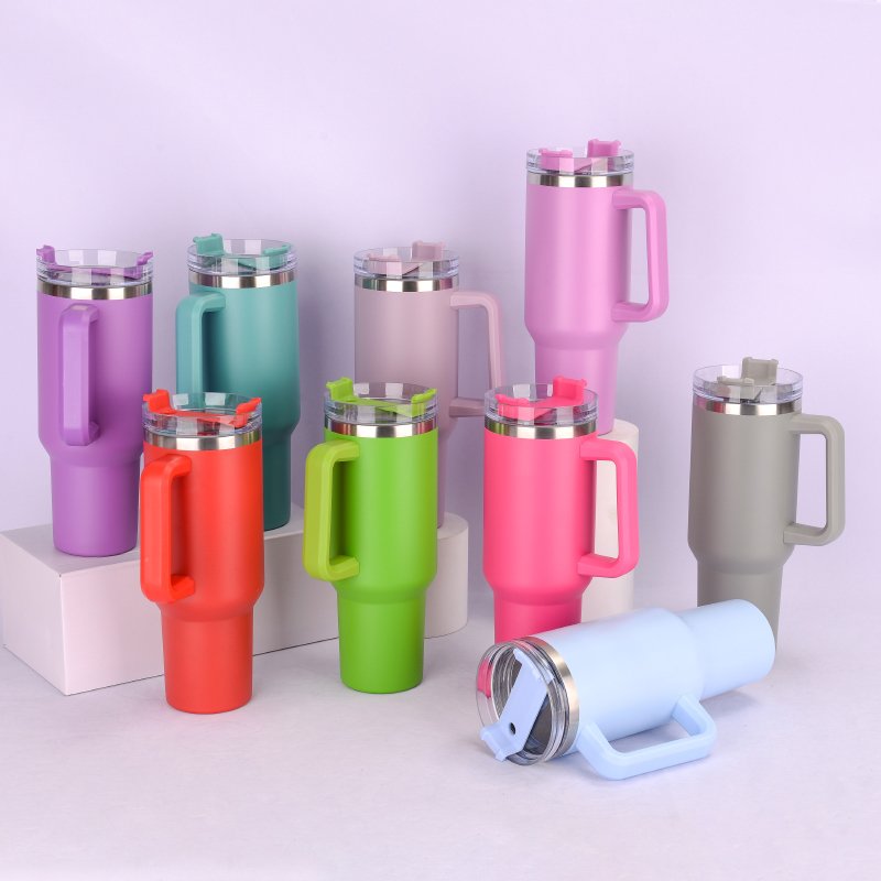 GC mia rts 40 oz tumblers botellas de agua botella botellas para agua cute cups thermal mug tazas para sublimar