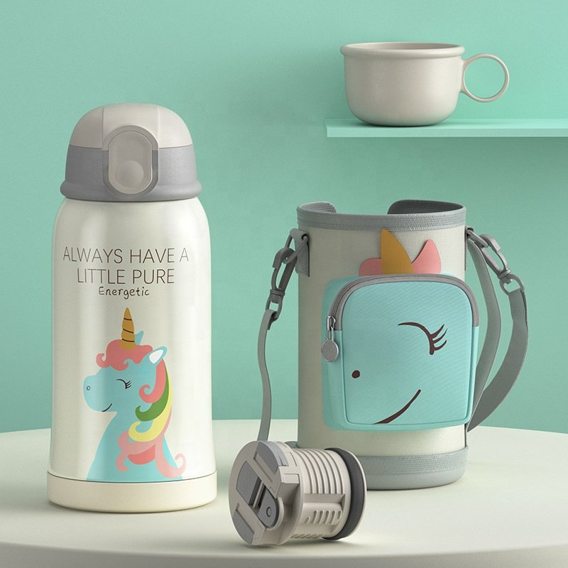 Madou 550ml Kids Thermos Cup Custom Logo 316 Stainless Steel Flasks Factory Direct Sale Water Thermal Insulation Performance