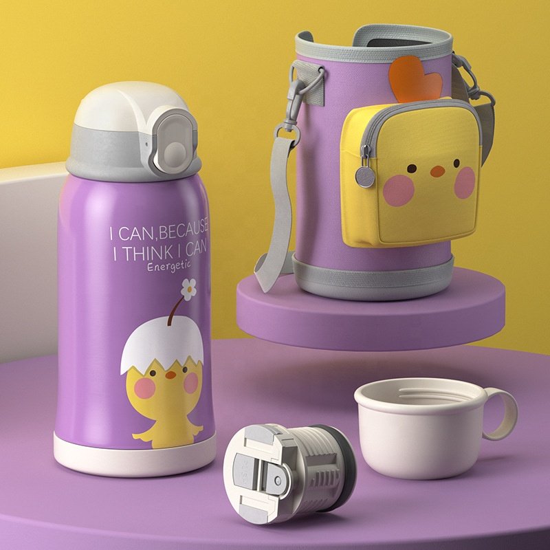 Madou 550ml Kids Thermos Cup Custom Logo 316 Stainless Steel Flasks Factory Direct Sale Water Thermal Insulation Performance