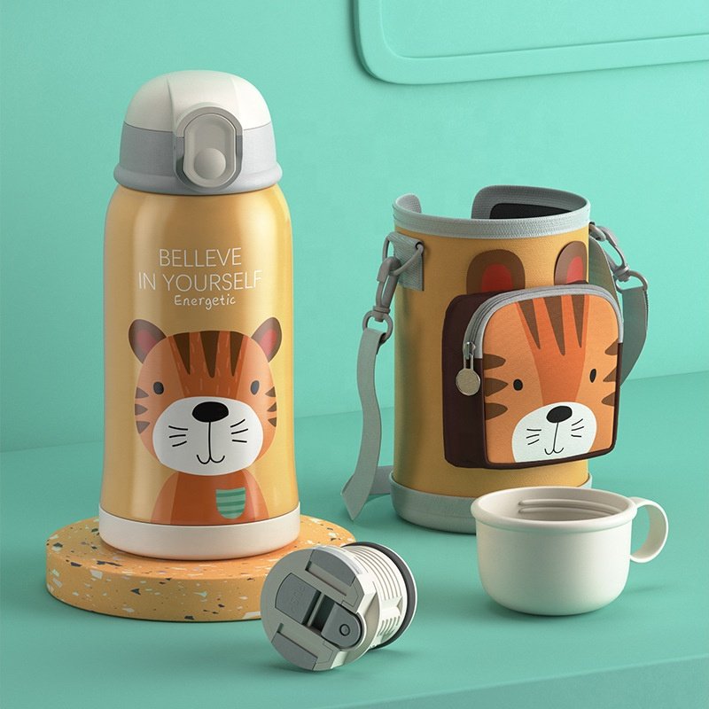 Madou 550ml Kids Thermos Cup Custom Logo 316 Stainless Steel Flasks Factory Direct Sale Water Thermal Insulation Performance