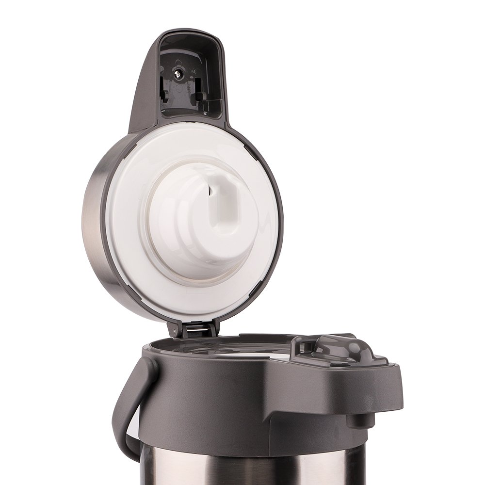 Stainless Steel Large Coffee Tea Airpot, Hot Cold Pump Dispenser Water Beverage Vacuum Thermal Termo De Cafe Air Coffee Flasks