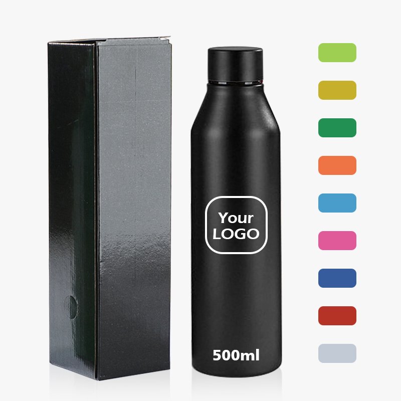 Custom Logo 304 18/8 Promotion Business Giveaway Gifts Gym Thermo Stainless Steel Vacuum Insulated Water Bottles
