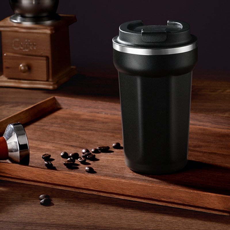 Custom Logo 380ml 510ml Double Wall Stainless Steel Thermos Vacuum Insulated Tumbler Travel Car Cup Coffee Mugs