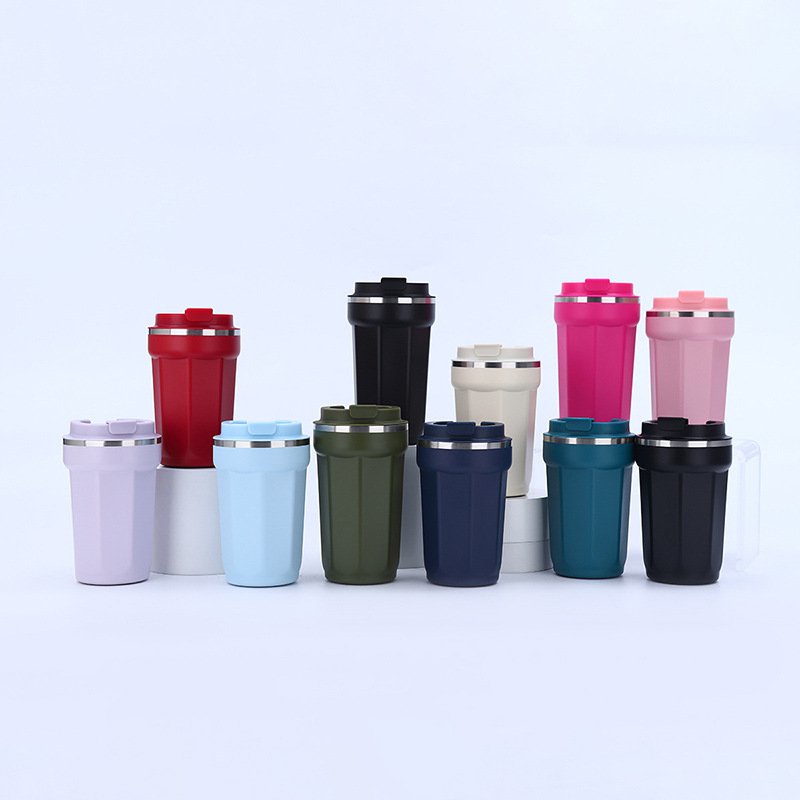 Custom Logo 380ml 510ml Double Wall Stainless Steel Thermos Vacuum Insulated Tumbler Travel Car Cup Coffee Mugs