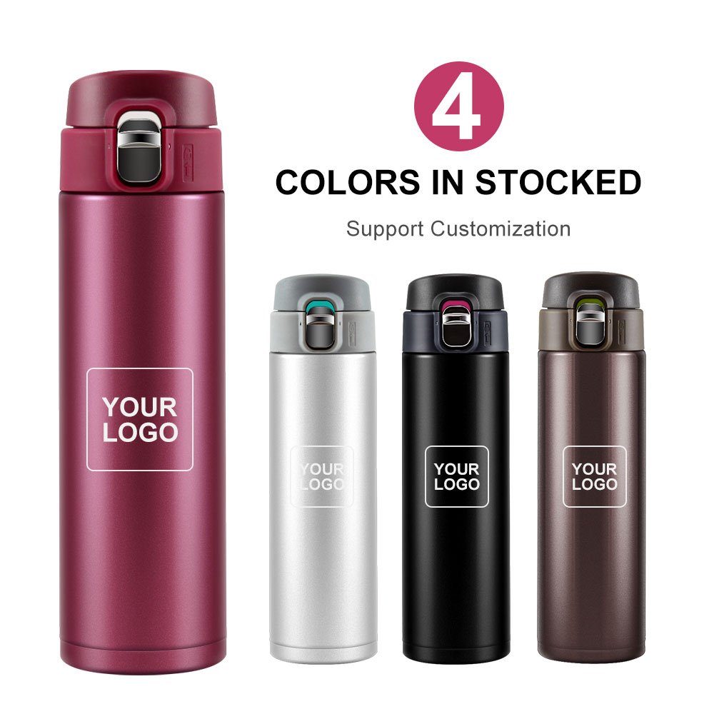 Wholesale Double Wall Stainless Steel Thermos Vacuum Insulated Metal Gym Water Bottle