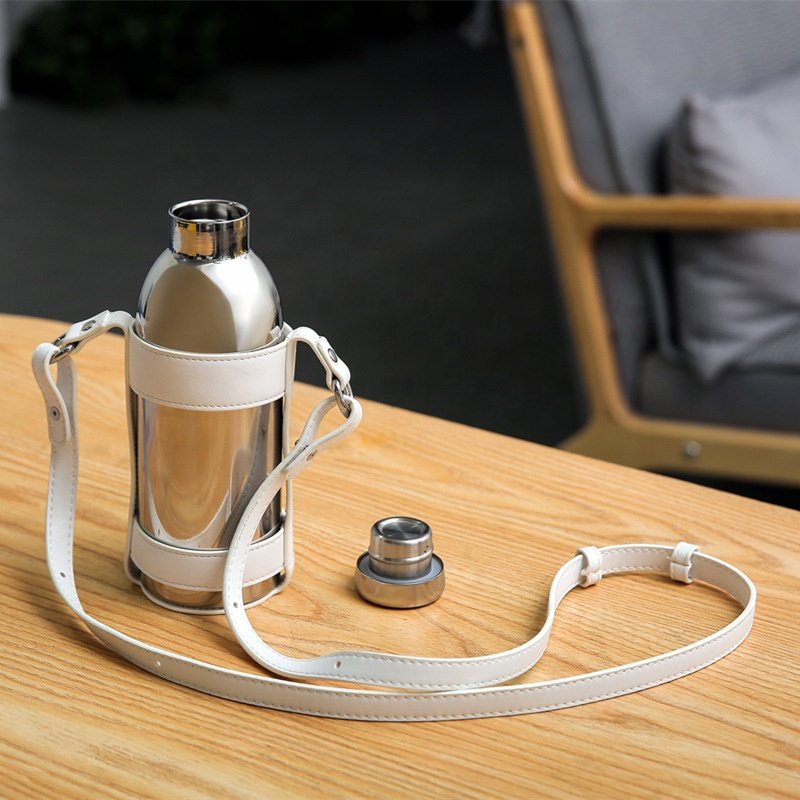 Popular Skirton Wholesale 500ml Vacuum Flask electroplate Water Bottle for Sports