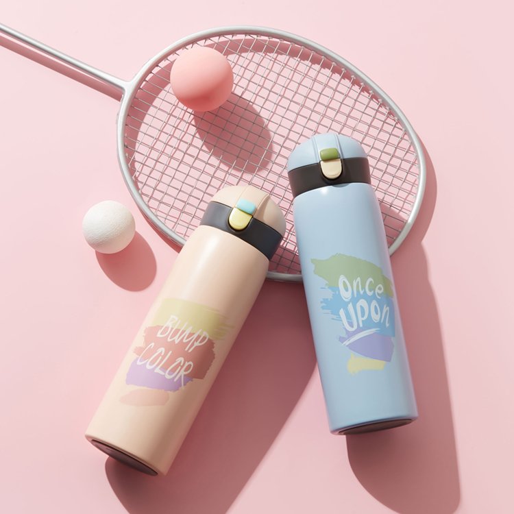 Eco Friendly Vacuum Flask 520ML Travel Coffee Thermos Cup Double Wall Stainless Steel Insulated Hydro Sport Water Bottle