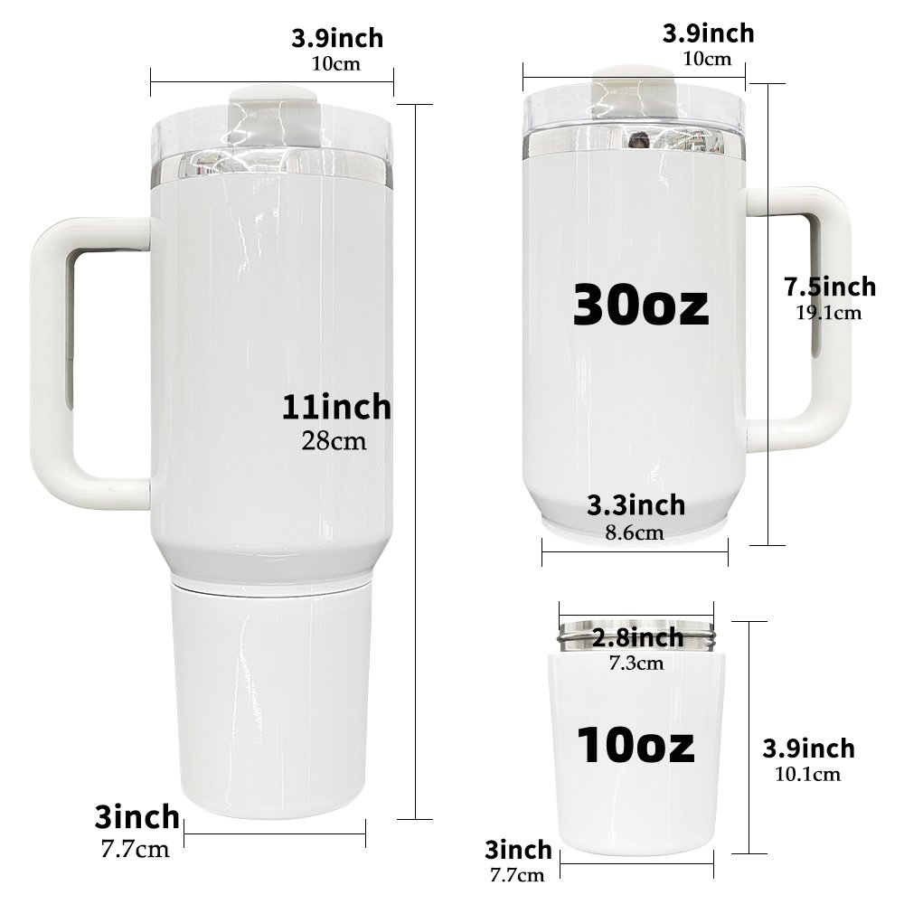 USA warehouse 40oz H2.0 tumbler water bottle with screw off hidden base snack secret stash storage compartment