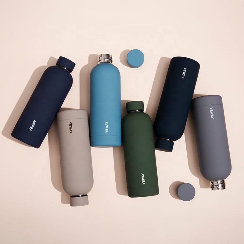 YEWAY Wasserflasche Factory custom double wall stainless steel cup insulated drink bottle tumbler thermal water bottle 500 ml