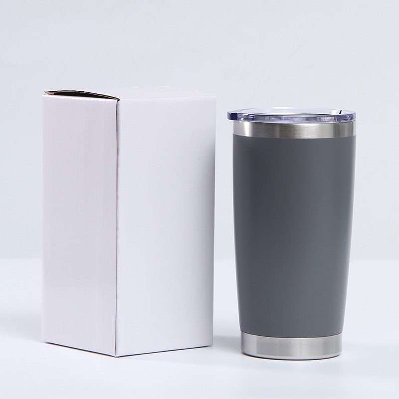 Wholesale 20oz Stainless Steel Tumblers With Lid 304 Stainless Steel Double Wall Vacuum Insulated Travel Coffee Mug
