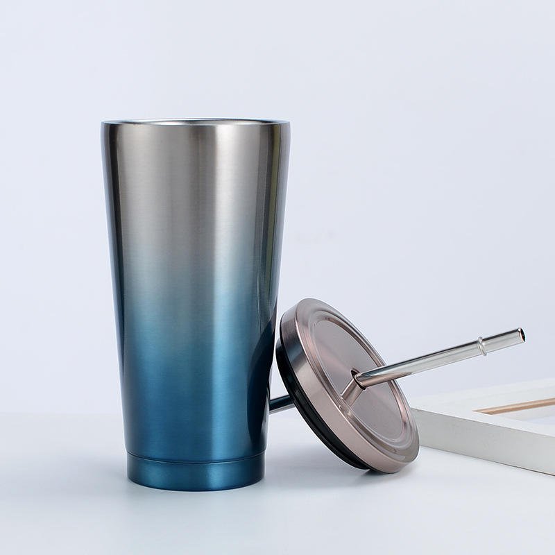 Top Seller Custom Double Wall Stainless Steel 17Oz Stainless Steel Double Wall Vacuum Mug Coffee Cups Thermal Coffee Tumbler