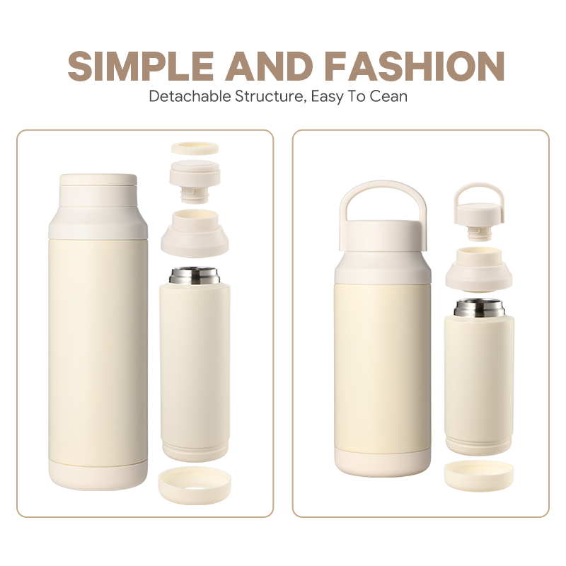 350/500ml Trendy ODM Double Walled Stainless Steel Drink Water Bottles Outdoor Vacuum Flask With Infuser