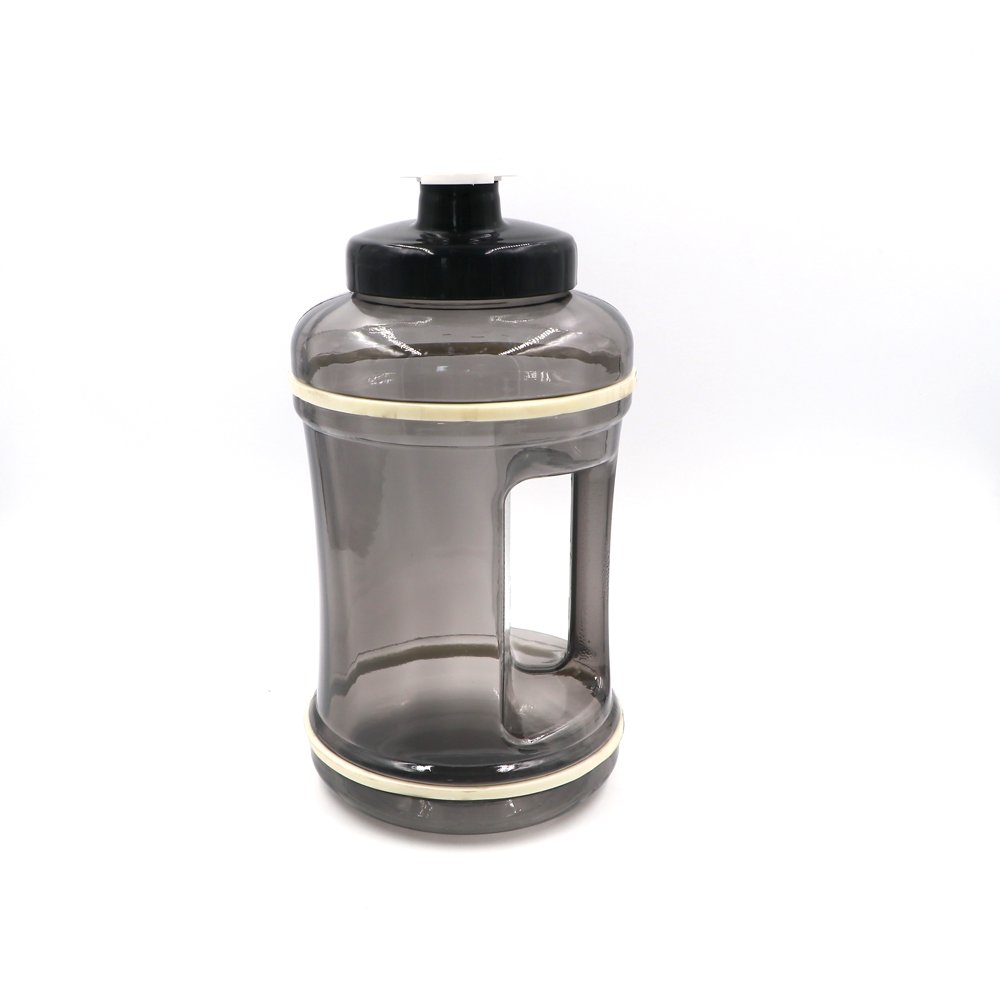 Real eco friendly wide mouth PETG BPA free 2.6L 2L 2 liter plastic fitness sport protein shaker water bottle