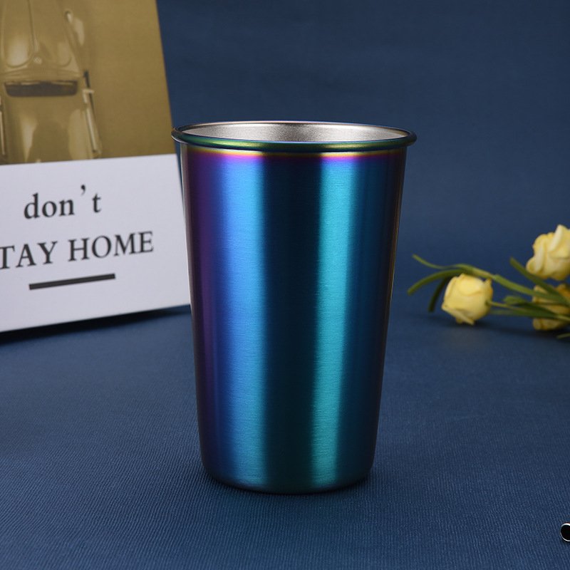 Hot Sale Eco-Friendly Metal Stainless Steel 304 Tumbler Drinking Cooler Mug Beer Cup