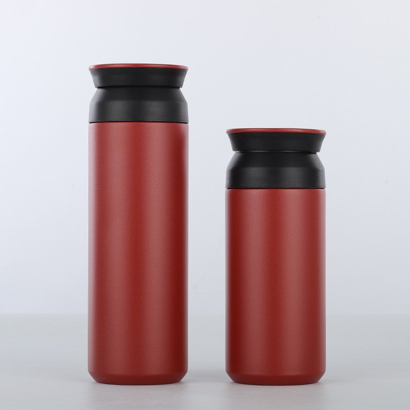 Japan style promotional 350ML 500ML double wall stainless steel vacuum insulation coffee mug