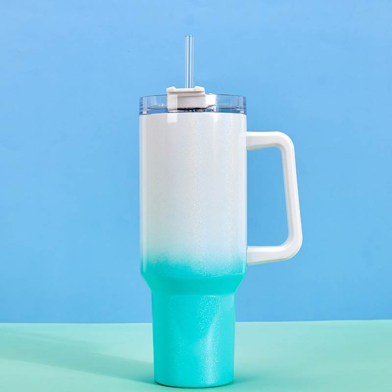 Coffee Insulation Cup With Handle Straw Portable Car Stainless Steel Water Bottle Large Capacity Travel BPA Free Thermal Mug