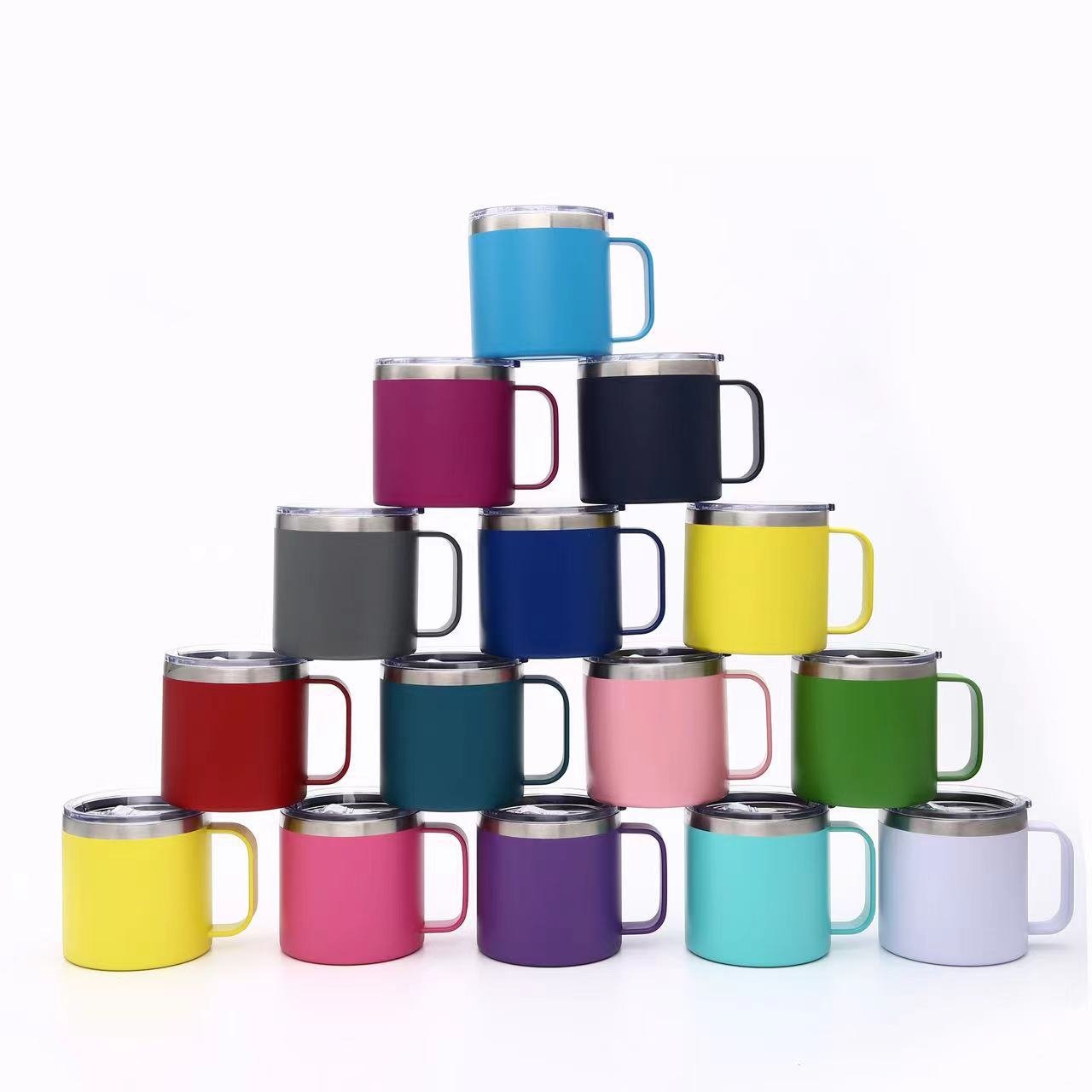 14oz vasos termicos 14oz stainless steel classic coffee mugs minimalist beer wine cup travel tumblers for camping & party termos