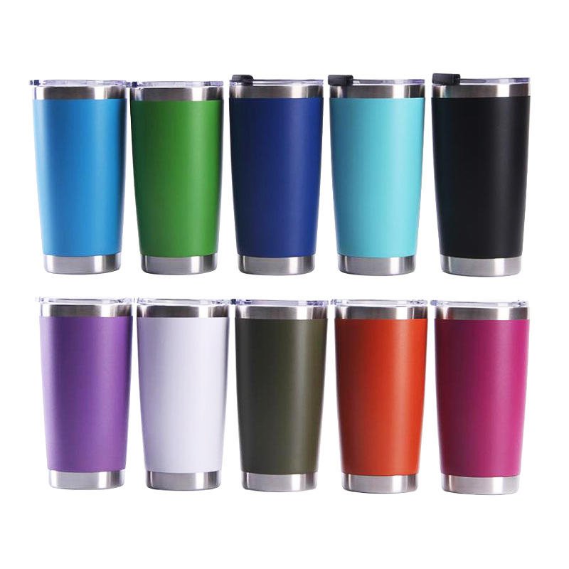 Wholesale Custom logo Stainless Steel Insulated 20oz 30oz 20 oz 30 oz Coffee Travel Tumbler Mug Cup Water Bottle Thermal Wine
