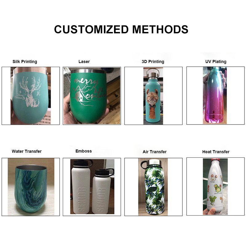 Double Wall Handgrip Vacuum Flasks Insulated Stainless Steel Water Bottle With Custom Logo Outdoor Water Bottle