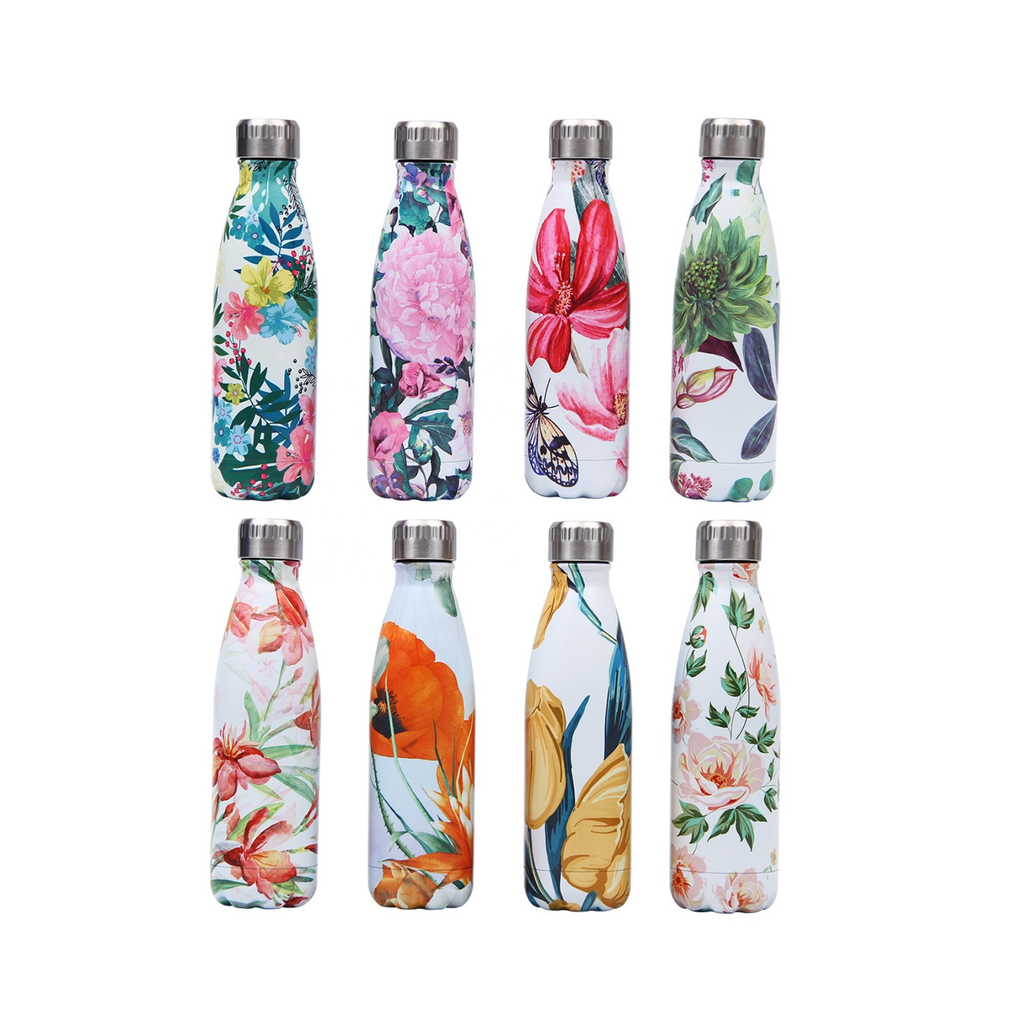 Wholesale Ebay best selling products fashion design vacuum insulated stainless steel water bottles with custom logo