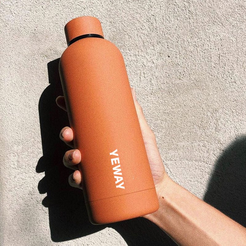New Hit Product Free Sample In Stock Custom Logo 500ml Double Wall Sport Stainless Steel Insulated Drink Thermal Water Bottle