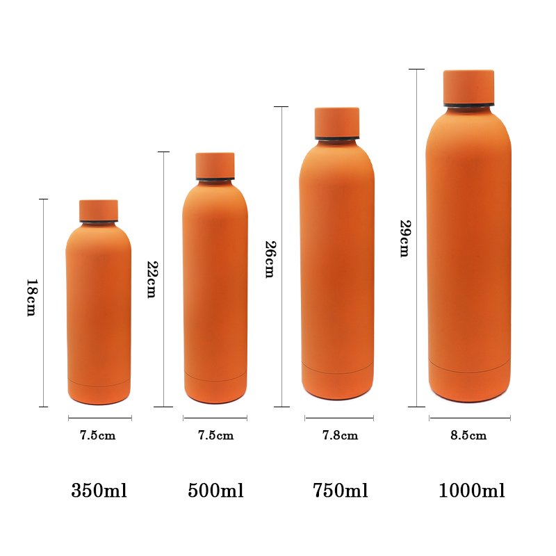 High Quality Sport Water Bottle 1l Thermal Bottle Wood Lid Water Bottle Stainless Steel Vacuum Insulated Thermos For Girls