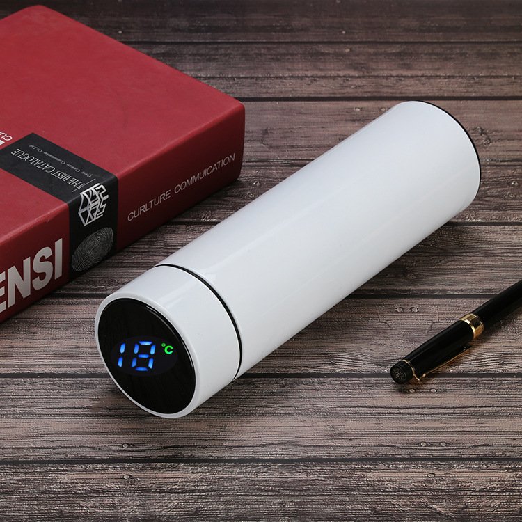 2022 Insulated Sport Vacuum Flask Stainless Steel Smart Cup Water Bottle with Temperature Display With Strainer