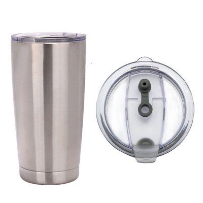 Stainless Steel Tumbler Bulk with Lid Vacuum Double Wall Insulated Travel Coffee Mug with Free Spare Parts