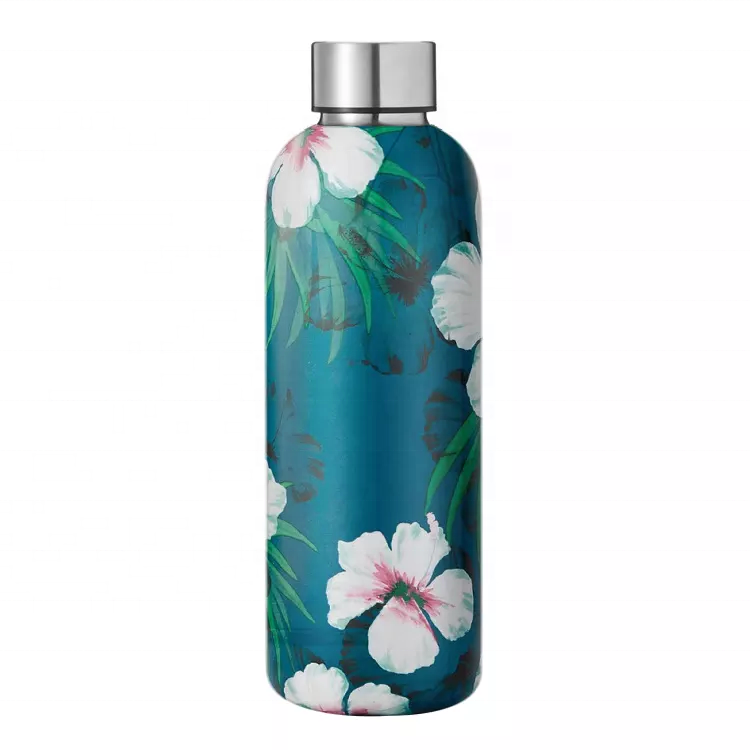Bpa free hot and cold custom logo thermal drink bottle double wall vacuum flask insulated stainless steel water bottle