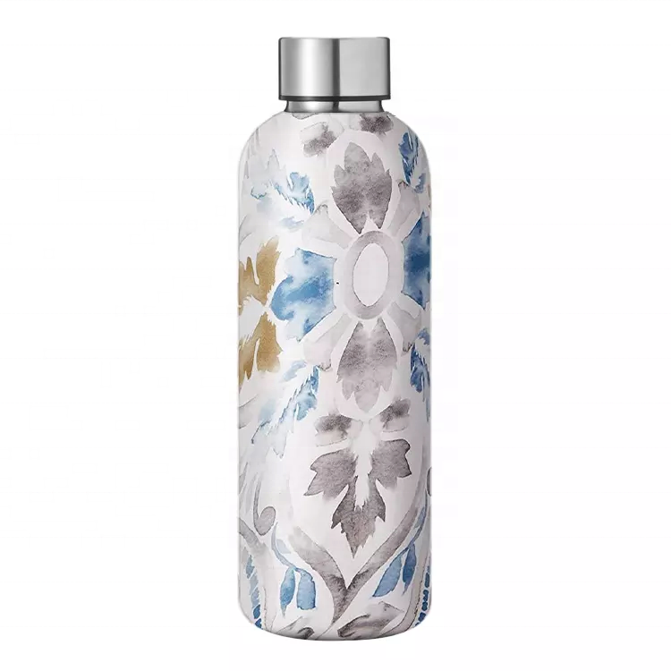 Bpa free hot and cold custom logo thermal drink bottle double wall vacuum flask insulated stainless steel water bottle