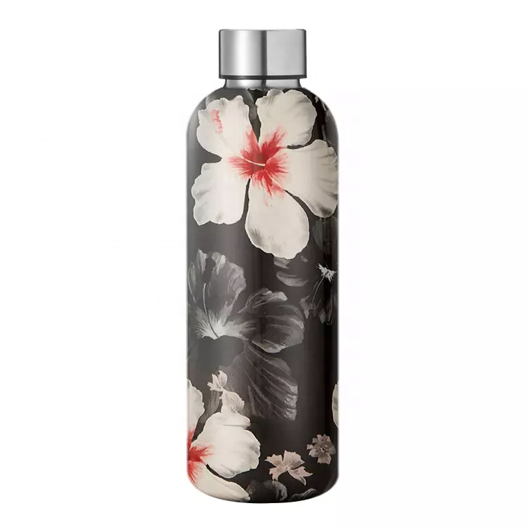 Bpa free hot and cold custom logo thermal drink bottle double wall vacuum flask insulated stainless steel water bottle