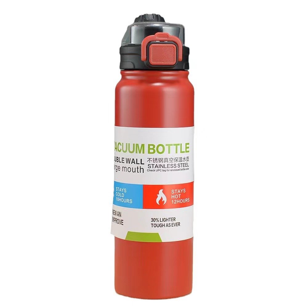 600ml 800ml Double Wall Stainless Steel Thermos Vacuum Flasks outdoor sports gym Insulated Drink Bottle Tumbler Water Bottle