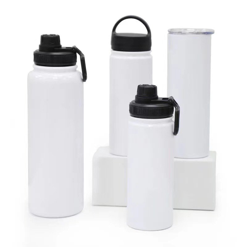 Sublimation Product Insulated bottles wholesale 24OZ vacuum flasks & thermoses drink ware frosted sublimation blank water bottle