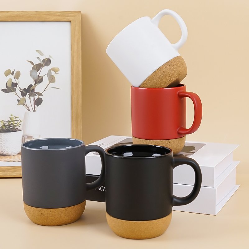 11oz Coffee Mugs Sublimation blanks beer coffee Wholesale colorful Bone Ceramic Mugs With Custom Logo