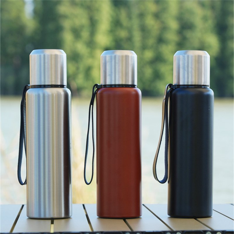 2023 Large Capacity Outdoor Camping Eco-Friendly Stainless Steel Vacuum Flask Sport Water Bottle