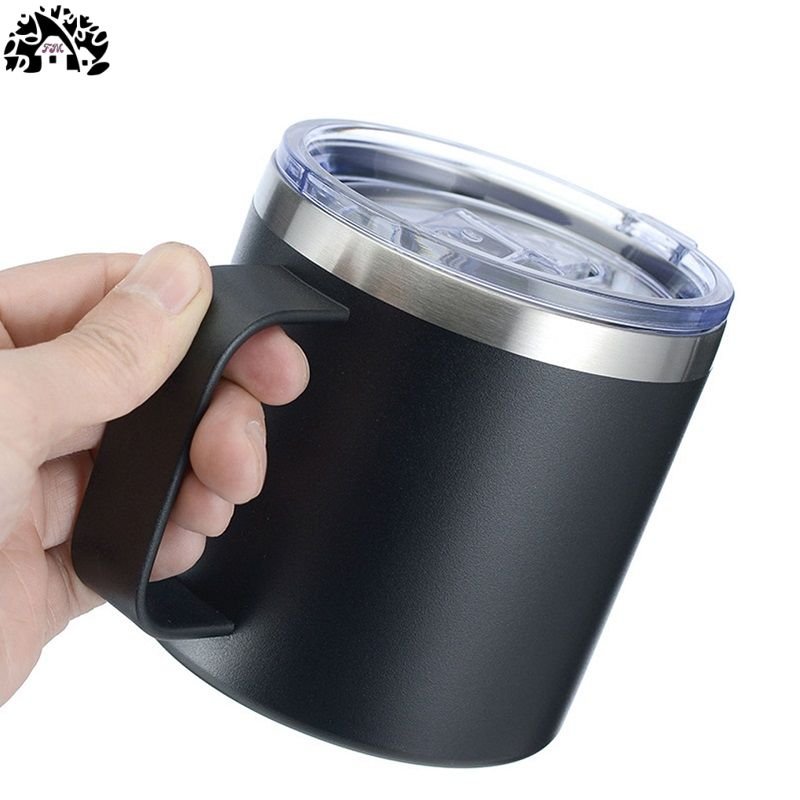 12oz 14oz Double Wall Insulated Vacuum Tumbler With Lid Stainless steel coffee mugs Stainless steel Mark cup