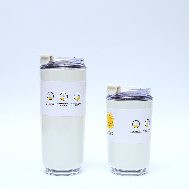 Stainless Steel Water Bottles Double Wall Vacuum 16oz Portable Drinking Travel Vacuum Cup