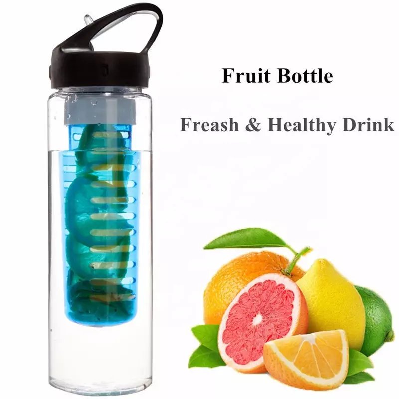 water bottle with fruit flavor