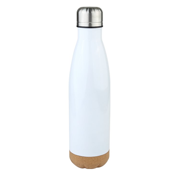Prostar Cola Shaped Double Wall Vacuum Bottle Steel Cork Based Stainless Steel Thermos Bottle High Grade Drinking Bottle