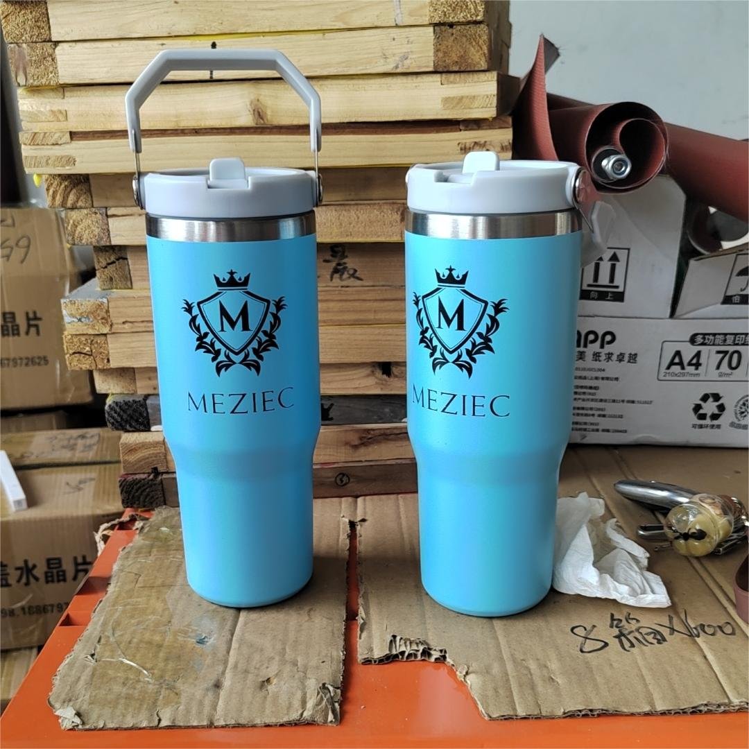 Custom 30oz 20oz stainless steel water cup 304 Stainless Steel Coffee Mugs Double Walled Cup With Lid