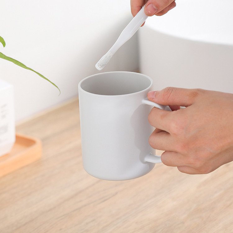 Chinese Manufacturer White plastic mug cups plastic mugs souvenir