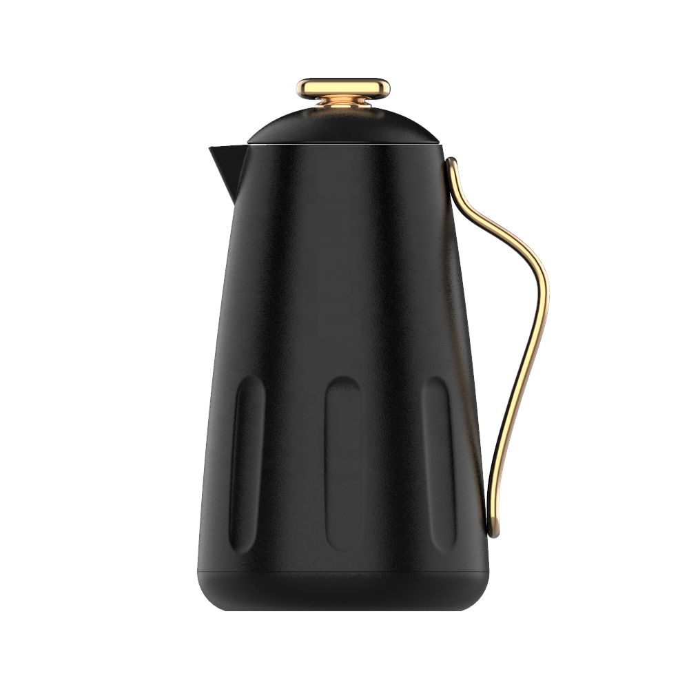 PICUS 1 Liter Water Tea Coffee Vacuum Jug Large-capacity Plastic With Glass Liner Thermoses Vacuum Flask with screw lid